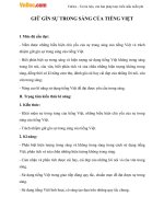 Giáo án Ngữ văn 12 bài: Giữ gìn trong sáng của Tiếng Việt