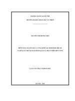 Tiềm năng nguồn lợi cá vùng đầm nại (tỉnh ninh thuận) và đề xuất một số giải pháp quản lý, phát triển bền vững 