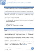 Faculty of Business  A Guide to Citing and Referencing for Faculty of Business Students