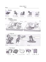 family and friends 4  final test 1