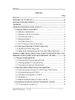 ĐỀ tài lập dự án đầu tư mở TUYẾN BUÝT TRẦN KHÁNH dư   mê LINH 