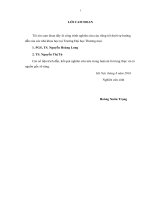 Giải pháp marketing địa phương nhằm phát triển du lịch bền vững tại tỉnh sơn la