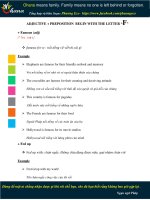 Cụm tính từ thông dụng nhất trong tiếng anh giao tiếp và TOEIC letter  f, g 