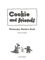 Cookie and friends photocopy masters book 