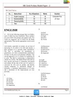 SBI clerk prelims   2 