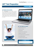 LEX ACT testprep flyer 