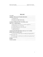 ĐỀ tài đặc điểm ĐƯỜNG CONG địa vật lý GIẾNG KHOAN đặc TRƯNG CHO TRẦM TÍCH môi TRƯỜNG SÔNG 