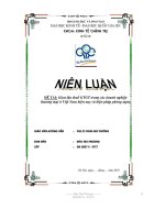 TIỂU LUẬN GIAN LUẬN THUẾ GIÁ TRỊ GIA TĂNG TRONG các DOANH NGHIỆP THƯƠNG mại ở VIỆT NAM HIỆN NAY và các BIỆN PHÁP PHÒNG NGỪA 