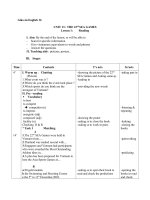 Giáo án Tiếng Anh 12 unit 13: The 22nd sea games