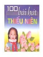 100 bài hát thiếu niên nhi đồng   nguyễn thụy kha 