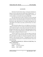 ĐỒ án THÀNH lập bản đồ địa HÌNH tỷ lệ 1 trên 500 KHU vực xã bắc PHONG, HUYỆN CAO PHONG, TỈNH hòa BÌNH 