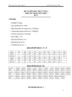 đồ án thủy điện  phần thủy năng