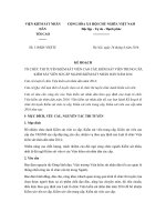 Kế hoạch 110/KH-VKSTC về tổ chức thi tuyển Kiểm sát viên cao cấp, trung cấp, sơ cấp năm 2016