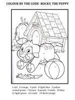 51451 colour by the coderocky the puppy 