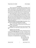 ĐỒ án THÀNH lập lưới KHỐNG CHẾ TRẮC địa mặt BẰNG và độ CAO PHỤC vụ đo vẽ, KHẢO sát KHU xây DỰNG các CÔNG TRÌNH THỦY lợi, THỦY điện 
