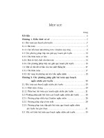 ĐỀ tài một số CÁCH TIẾP cận GIẢI bài TOÁN QUY HOẠCH NGẪU NHIÊN PHI TUYẾN 