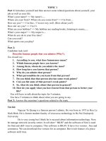 EPT ANSWER SPEAKING TOPICS 