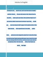 63446 reading comprehension articles the a an 