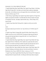 Nghiên cứu chiết tách và chuyển hóa sinh khối vi tảo họ Botryococcus thành nhiên liệu sinh học Biodiesel theo phƣơng pháp hai giai đoạn trên xúc tác dị thể