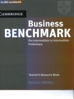 49857902 business benchmark pre int to interm teacher s resource book 