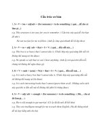 Cấu trúc cơ bản 