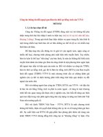 ĐỀ tài CÔNG tác THÔNG TIN đối NGOẠI QUA bản TIN THỜI sự TIẾNG ANH của VTV4 