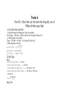 Tính tổng các dãy số theo quy luật