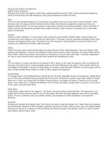 These are the flowers for fragrances 