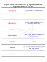 TOEFL IBT vocabulary flash cards04