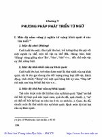 Phương pháp phát triển ngôn ngữ cho trẻ mẫu giáo phần 2   nguyễn xuân khoa 