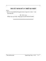 ĐỒ án THIẾT kế lò NUNG THANH lăn để NUNG tấm KELAMIC CÔNG SUẤT 2,1 TRIỆU m2 trên năm 