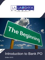 free study material for bankpo clerk SBI IBPS rbi introduction to bank PO 