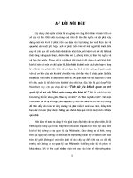 ĐỀ tài TÍNH tất yếu KHÁCH QUAN VAI TRÒ QUẢN lý vĩ mô của NHÀ nước TRONG nền KINH tế 