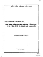 CHUYÊN đề THỰC TRẠNG KHÁM CHỬA BỆNH BHYT xã TỈNH hà tây 