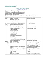 Giáo án Tiếng Anh 11 unit 12: The asian games