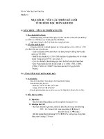 ĐỒ án THIẾT kế lưới TÌNH HÌNH đặc điểm KHU đo 