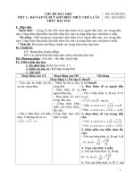 TIẾT 1+ 2  chủ đề toán 9