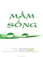 MẦM SỐNG 