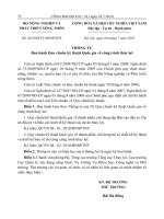 QCVN 04 02 2010  VỀ THÀNH PHẦN, NỘI DUNG HỒ SƠ THIẾT KẾ KỸ THUẬT VÀ THIẾT KẾ BẢN VẼ THI CÔNG CÔNG TRÌNH THUỶ LỢI