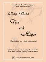 PHÁP THIỀN tại và HIỆN 