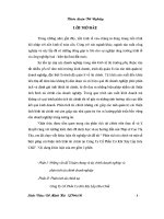 KHÓA LUẬN PHÂN TÍCH tài CHÍNH và một số BIỆN PHÁP cải THIỆN TÌNH HÌNH tài CHÍNH tại CÔNG TY cổ PHẦN cơ KHÍ xây lắp hóa CHẤT 