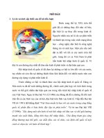 tiểu luận cao học hội NHẬP KINH tế QUỐC tế của VIỆT NAM   THỰC TRẠNG và GIẢI PHÁP