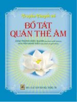 BỒ tát QUAN THẾ âm 
