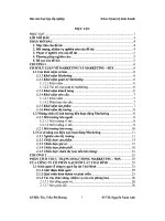 ĐỀ tài một số GIẢI PHÁP đẩy MẠNH HOẠT ĐỘNG MARKETING   MIX tại CÔNG TY cổ PHẦN GẠCH ốp lát THÁI BÌNH 