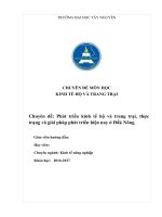 Phát triển kinh tế hộ và trang trại, thực trạng và giải pháp phát triển hiện nay ở Đắk Nông