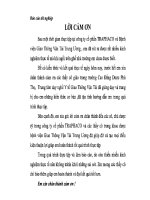 BÁO cáo THỰC tập tại KHOA dược BỆNH VIỆN GIAOTHÔNG vận tải TRUNG ƯƠNG 