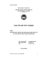 GIẢI PHÁP hạn CHẾ rủi RO TRONG HOẠT ĐỘNG CHO VAY của NGÂN HÀNG CÔNG THƯƠNG THANH hóa 