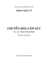 CHUYỂN hóa cảm xúc 