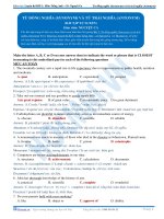 0205 syn an DABTTL Từ đồng nghĩa trái nghĩa Nguyệt Ca