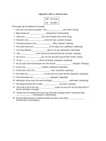 45862 adjectives ed or ing 